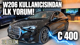 Yeni Elektrikli C Serisini Bayide İnceledim. Mercedes Neler Yapmış?! C400 Elektr