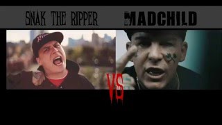 Madchild vs Snak the ripper Full beef RAP WAR