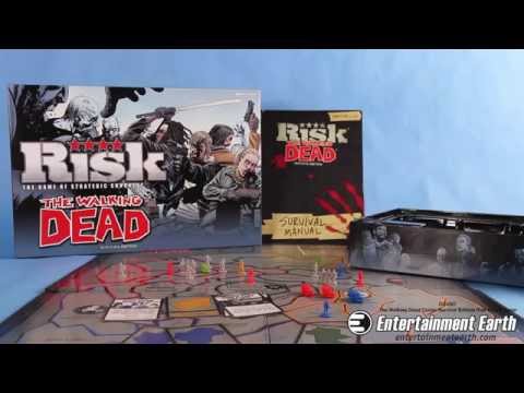 The Walking Dead Comic Survival Edition Risk Board Game