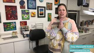 Art Journal challenge and LIVE Free Art Journal Demo