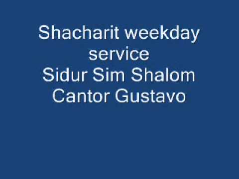 shacharit weekday service