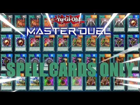 WIN WITH ONLY SPELL CARDS IN YUGIOH! MASTER DUEL