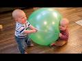 Popping Balloons Versions ️ Hilarious Baby With Balloon 2 Funny Baby Videos Gods Laugh