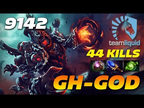 GH Shadow Fiend 44 KILLS - 9142 MMR - Dota 2 Patch 7.07
