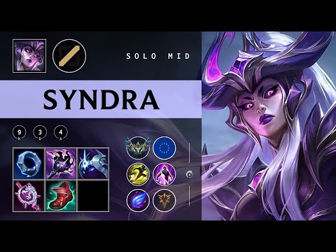 Syndra Mid vs Anivia - EUW Challenger Patch 25.23