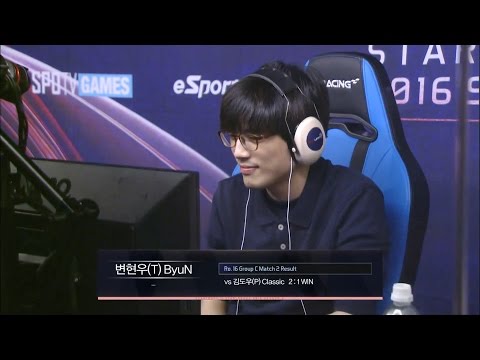 [SSL S2] Ro.16 GroupC winner's match Solar vs ByuN 1set