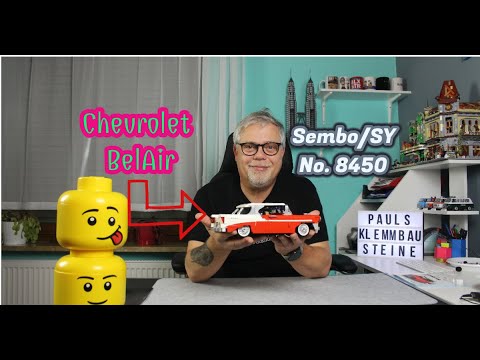 Sembo/SY Techinque No.8450 Chevrolet BelAir - nettes kleines Set mit ein paar Schönheitsfehlern
