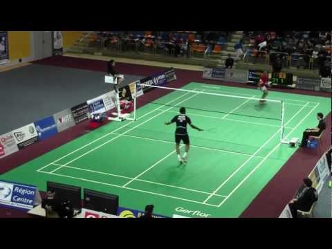 French International 2013 (ORLEANS) -MS Semi Final -  Brice LEVERDEZ Vs Rajiv OUSESPH