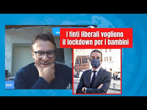 Zuppa di Porro 18 nov - I finti liberali vogliono il lockdown per i bambini