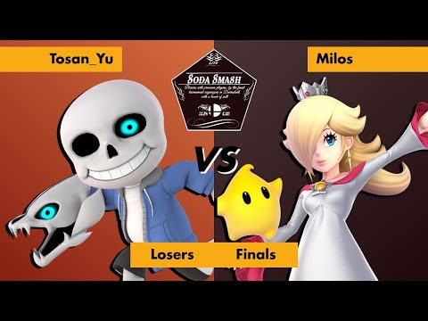 Soda Smash Lite #8 - Losers Finals - Tosan_Yu (Mii Gunner) vs. Milos (Rosalina)