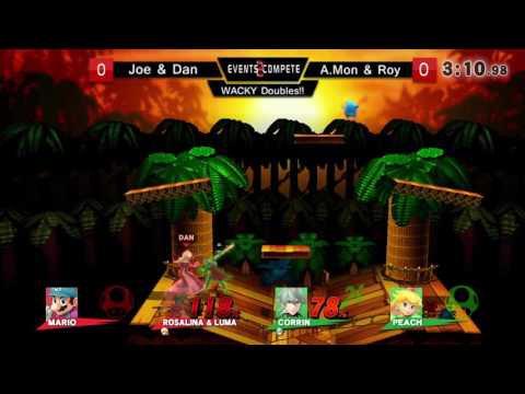 Chicago Sm4sh Summit – Whacky Doubles LQ – Joe Barrels & Dan vs. Anonymous Moniker & Royalty