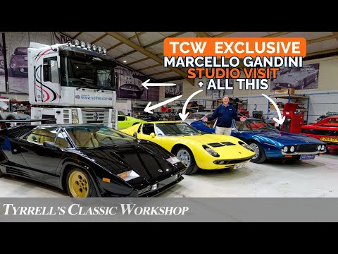 From Miura to Magnum: Gandini's Iconic Designs Explained | Tyrrell's Classic Workshop