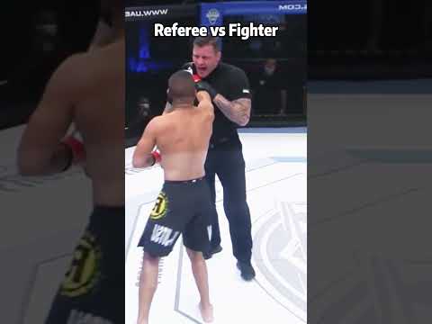 Referee vs Fighter #ufc #mma