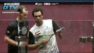 Squash : MegaRallies - Ramy Ashour v Gregory Gaultier ToC 2013 - EP16