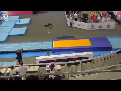 Arina KALIANDRA (RUS) - 2021 junior European Champion, tumbling
