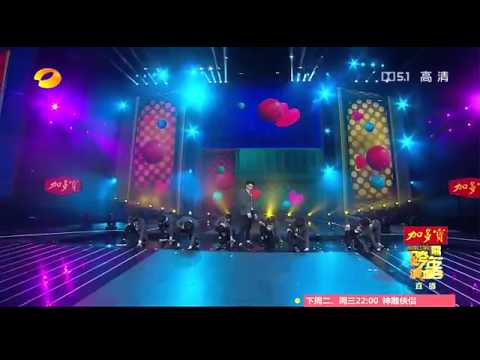 HUNAN tv EXO-Growl-LAY(Yixing) Solo I am comıng - Overdose - Lucky [150101]