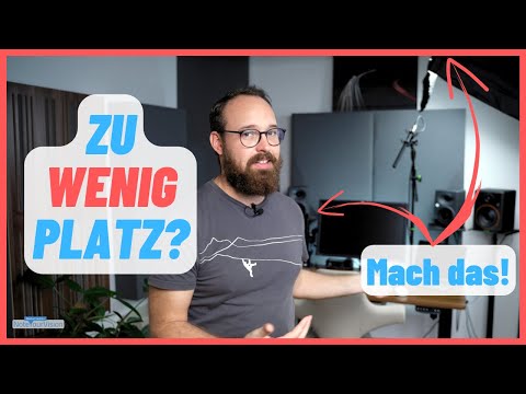 VIEL ZU ENG im Homestudio und ➡️ PROBLEM GELÖST für unter 80€