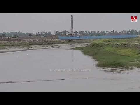 কোটি টাকা খরচে ৬ মাস আগে খনন করা খুলনার কা‌জিবাছা, শৈলমারী নদী প‌লি পরে ভরাট হলে সেখানে গ‌ড়ে তোলা হ‌য়ে‌ছে ইটভাটা, চিং‌ড়ি ও মা‌ছের ঘের।