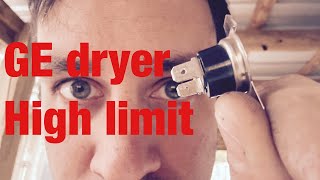 How to fix a GE dryer that won’t start - Quick high limit fuse repair we04x26139