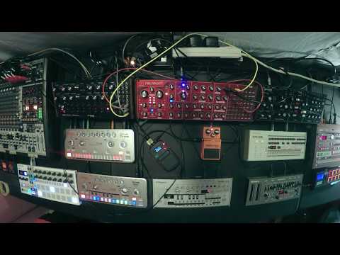 featuring TR-09 ER-1 TB-03 SH-01A MPX8 - Live Techno Jam - 2019-10-31