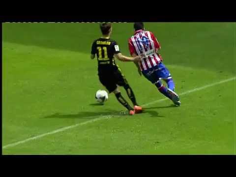 Gol Jony: Jª40 - Real Sporting - FC Barcelona 'B' (narración Luis Eduardo García)