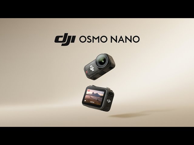 Vidéo DJI OSMO NANO STANDARD COMBO (128GO)