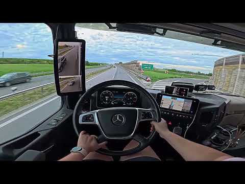POV Truck Driving 👧 /// Slovakia, like in game ETS /// Let's Go! 🚚