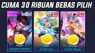 Download lagu BUSET, CUMA 30 RIBUAN BISA DAPAT SKIN LIMITED BEBAS PILIH ! SKIN PACE DAN COMVENANT NATAN MURAH MLBB mp3