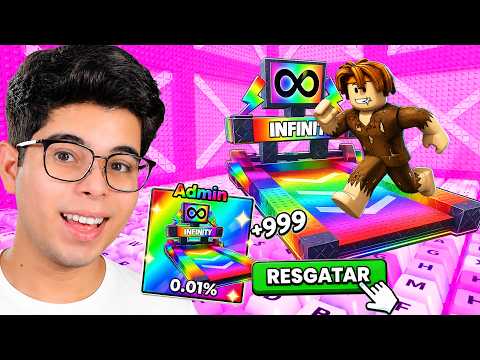 MINHA PRIMEIZA VEZ NO ADMIN ABUSE DO PARKOUR DOS TECLADOS! *Esteira De Admin!