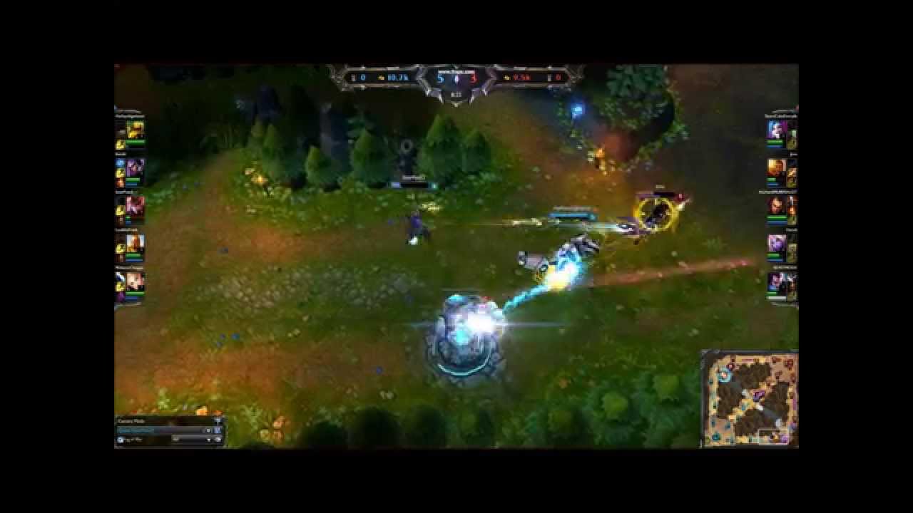 Liên Minh Huyền Thoại: pha phối hợp siêu đẹp giữa Blitz + Quinn