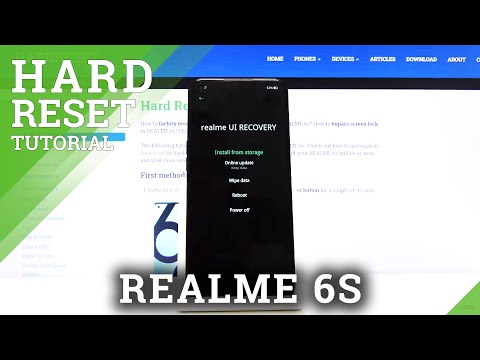 How to Hard Reset in REALME 6s – Factory Reset by Recovery Mode