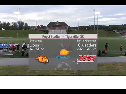 North Greenville vs. Emmanuel Lions - NGU Men's Soccer 2018