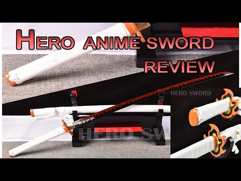 Anime Hero Sword Unboxing and Review