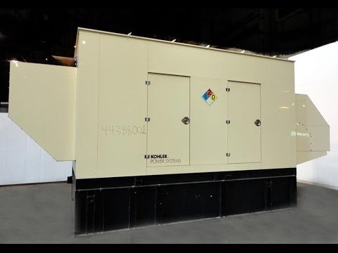 Used- Kohler, 405 kW standby (365 kW prime) diesel generator set, model 400REOZDD, Stock # 44388001