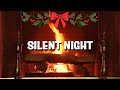 Brad Paisley - Silent Night (Fireplace Video - Christmas Songs)