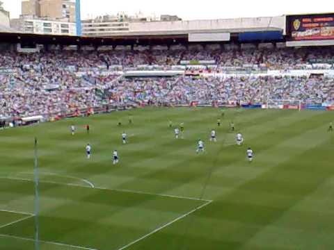Zaragoza - Cordoba comienzo partido