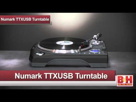Numark PT01USB Portable Stereo Turntable with USB image 5