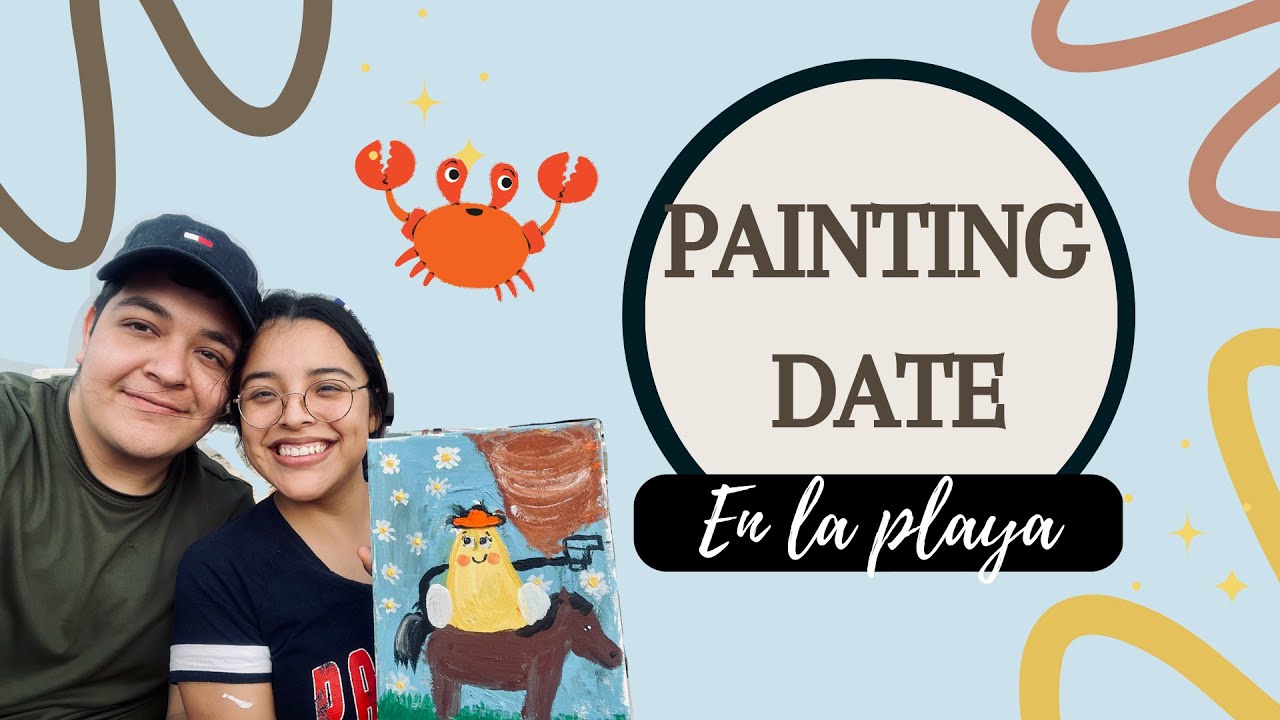 ☀ HICIMOS UNA CITA EN LA PLAYA PARA PINTAR EN FAMILIA ☀¡Tienes que hacerlo y vivir esta experiencia!