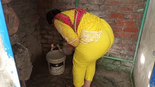 Washed Bathroom Today - Pak Village Women Daily Ro