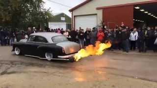 preview picture of video '2014 Iron Invasion Flame Throwing Cars 10/04/14 Woodstock, IL'