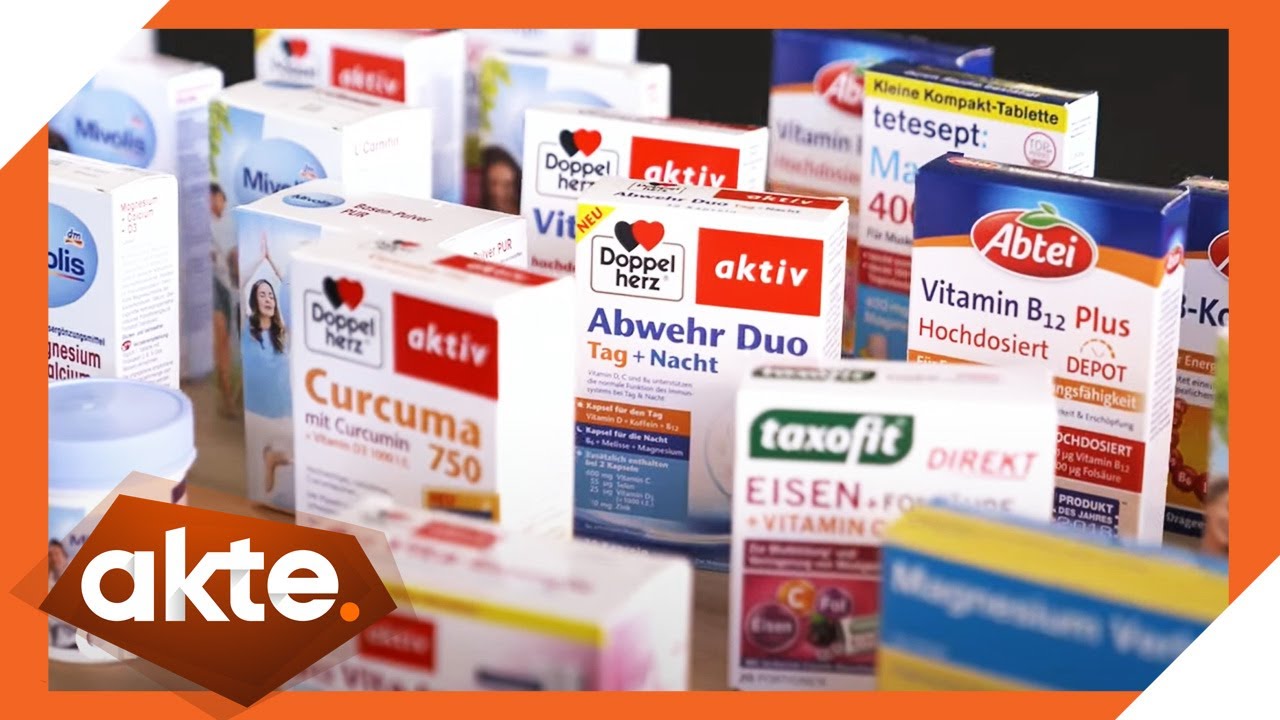 Vitamin D3, Eisen & Nahrungsergänzungsmittel: wirklich hilfreich oder Abzocke | Akte | SAT.1