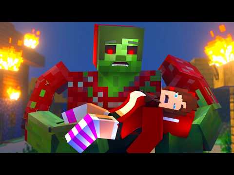 Top 3 - MAIZEN : JJ became ??? Minecraft animation