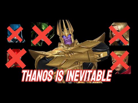 KING THANOS GOD MODE IN PVP - Marvel Future Fight