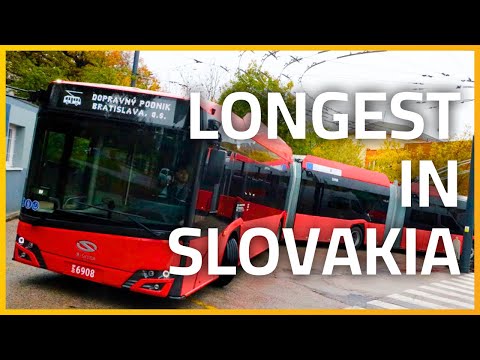 First in Slovakia - Bratislava Megatrolley