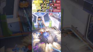 오버워치 디바 메카로 내려찍기 4킬...????????