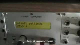 Video thumbnail for Theremin MIDI Control w/ Analogue Systems modular by bigcitymusic