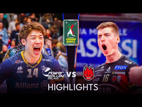 MILANO vs PERUGIA | Highlights | Superlega Semifinals | Round 2