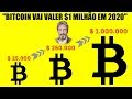 BITCOIN Valendo $1 MILHÃO Em 2020? Entenda O Cálculo De John McAfee
