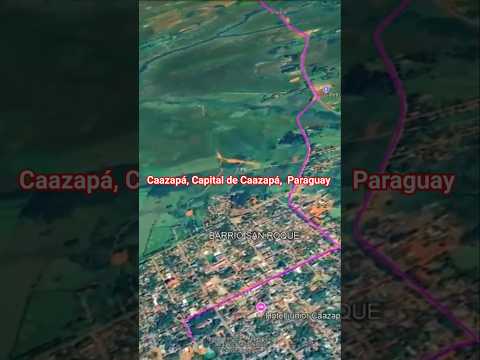 Caazapá, Caazapá, Paraguay #turismo #drone #automobile