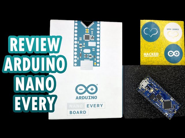 Vídeo relacionado con Arduino Nano Every (Single Board) [ABX00028-A] - Placa compacta con microcontrolador ATmega4809, Ideal para proyectos electrónicos, DIY y Aplicaciones IDE.